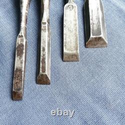 4PC Chisel Set Premium Woodworking Tools Handcrafted Edition
