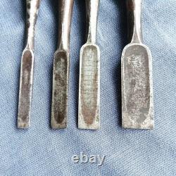 4PC Chisel Set Premium Woodworking Tools Handcrafted Edition