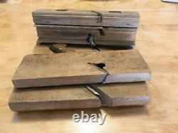 5 Antique Moulding Woodworking Carpentry Tools Ns Spaulding, Ac Bartletts