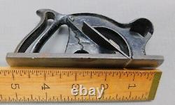5 Birmingham Batwing Rabbet Plane RARE Antique Patented Woodworking Tool