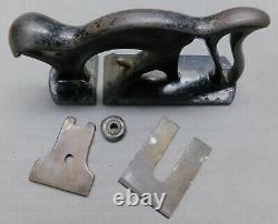 5 Birmingham Batwing Rabbet Plane RARE Antique Patented Woodworking Tool