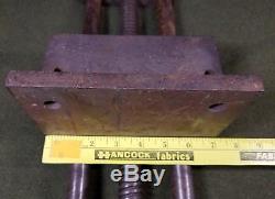 5-CD Columbian 7 Wood Working Vise Bench Woodworking Cabinet Shop Carpentry USA