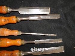 5 Pcs, Beaver Chisel Set Sweden woodworking