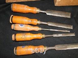 5 Pcs, Beaver Chisel Set Sweden woodworking