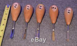 5 Piece Diobsud Forge Wood Carvers Woodworking Tools