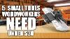 5 Tools Under 30 Every Woodworker Needs
