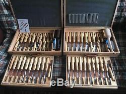 50 Swiss Made Carving Tools (2 full brief cased sets) No longer offered by Pfeil