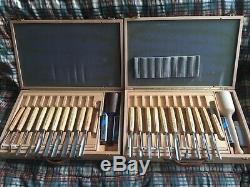 50 Swiss Made Carving Tools (2 full brief cased sets) No longer offered by Pfeil