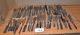 50 woodworking chisels collectible carving turning tool carving blacksmith lot 3