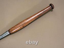 #51 1918 Vtg T. H. Witherby 3 1/2 Timber Framing Carpenter's Slick Wood Chisel