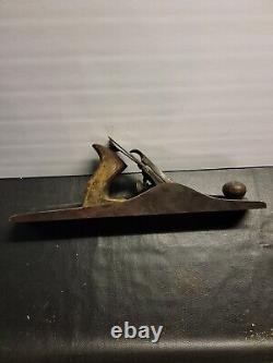 606 Stanley Bedrock Plane Corrugated Carpenter Woodworking Tool Tools Old Vtg