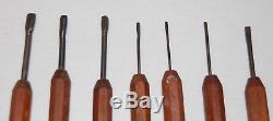 7 Dockyard Micro Wood Carving Tools USA