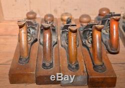 7 Transitional wood plane collectible wood working tool Stanley & more lot