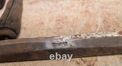 7 antique Draw knives spoke bark shave collectible woodworking knife tool lot D4