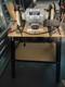 8 Slow Speed Bench Grinder Wood Turning Tools Monted on Metal Stand with jig