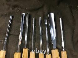 8 Swiss made carving tools