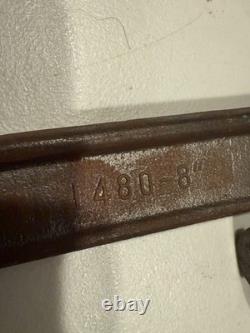 9+ Early metal clamps forged steel US collectible early woodworking tool lot