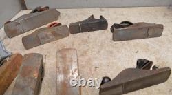 9 vintage block planes Stanley & more collectible woodworking parts tool lot