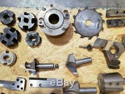92 Piece Used Tooling Bit Lot (Woodworking Machinery)