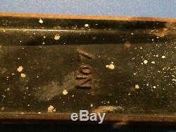 ANTIQUE STANLEY BAILEY No7 #7 Hand Wood Planer Tool Woodworking Smooth Bottom