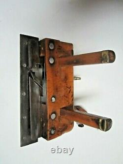 ANTIQUE WOOD WOODEN PLANER 1800's VINTAGE WOODWORKING WOOD PLANE EXCELLENT RARE