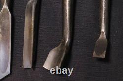 Akatsuki Striking Wood Carving Japanese Chisel Nomi Tools 10 pieces Japan