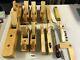 Amazing Set of Steiner (ECE or Ulmia) Wooden Woodworking Planes High Quality