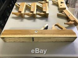 Amazing Set of Steiner (ECE or Ulmia) Wooden Woodworking Planes High Quality