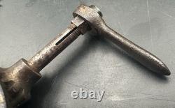 Antique 1880's Whitney's Tower & Lyon Hand Drill Woodworking With Box & Wrench