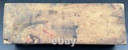 Antique 1880's Whitney's Tower & Lyon Hand Drill Woodworking With Box & Wrench