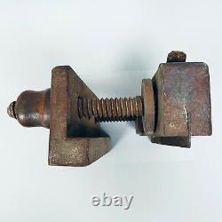 Antique 19th Century Wood Screw Arm Plane Molding Sash Woodworking All Original