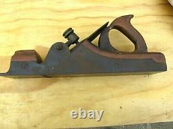 Antique Alex Mathieson & Son 14 Cast Steel Panel Plane 2 1/2 Blade