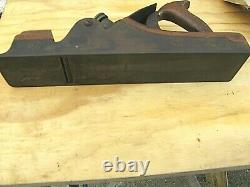 Antique Alex Mathieson & Son 14 Cast Steel Panel Plane 2 1/2 Blade