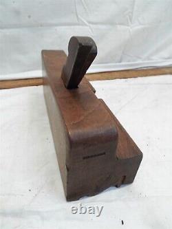 Antique Atkin Woodworking Complex Moulding Plane Wood Tool Quirked Ogee Molding