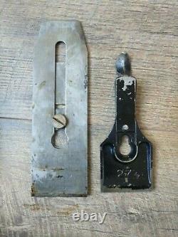 Antique Bailey Stanley Smooth Bottom Wood Plane No. 8 Woodworking Tools 24
