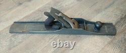 Antique Bed Rock Stanley Corrugated Bottom Plane No. 608 Woodworking Tools 24