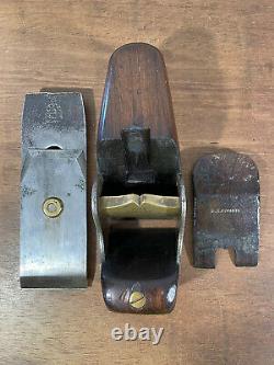 Antique Buck, London, Cupid's Bow Dovetail Smoothing Woodwork Plane