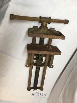 Antique C. A Herriman No 8 Quick Release Bench Vise Woodworking Rare Vintage 1903