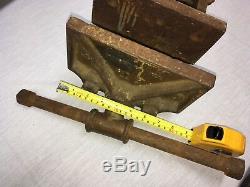 Antique C. A Herriman No 8 Quick Release Bench Vise Woodworking Rare Vintage 1903