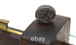 Antique Carpenter Scribe Marking Gauge Vintage Wood Working Tool Wood Brass