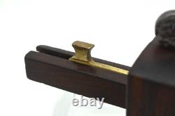 Antique Carpenter Scribe Marking Gauge Vintage Wood Working Tool Wood Brass