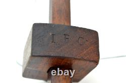 Antique Carpenter Scribe Marking Gauge Vintage Wood Working Tool Wood Brass
