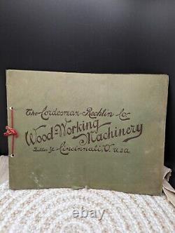 Antique Cordesman-Rechtin Co Woodworking Machinery Catalog BUTLER ST Cincinnati