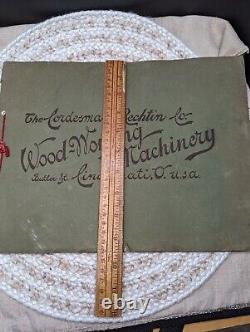 Antique Cordesman-Rechtin Co Woodworking Machinery Catalog BUTLER ST Cincinnati