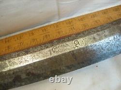 Antique D. R. Barton Hand Forged Draw Knife Shave Woodworking Carpenter's Tool 9