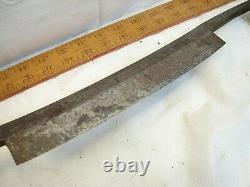 Antique D. R. Barton Hand Forged Draw Knife Shave Woodworking Carpenter's Tool 9