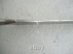 Antique Douglass Mfg. 3 1/2 By 29 Woodworking Framing Timber Chisel Slick