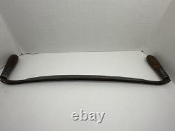 Antique Draw Knife Curved Woodworking Hand Tool Early Carpentry 25 With18 Blade