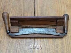 Antique Drawknife With Original Wooden Case Woodworking
