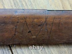 Antique Drawknife With Original Wooden Case Woodworking